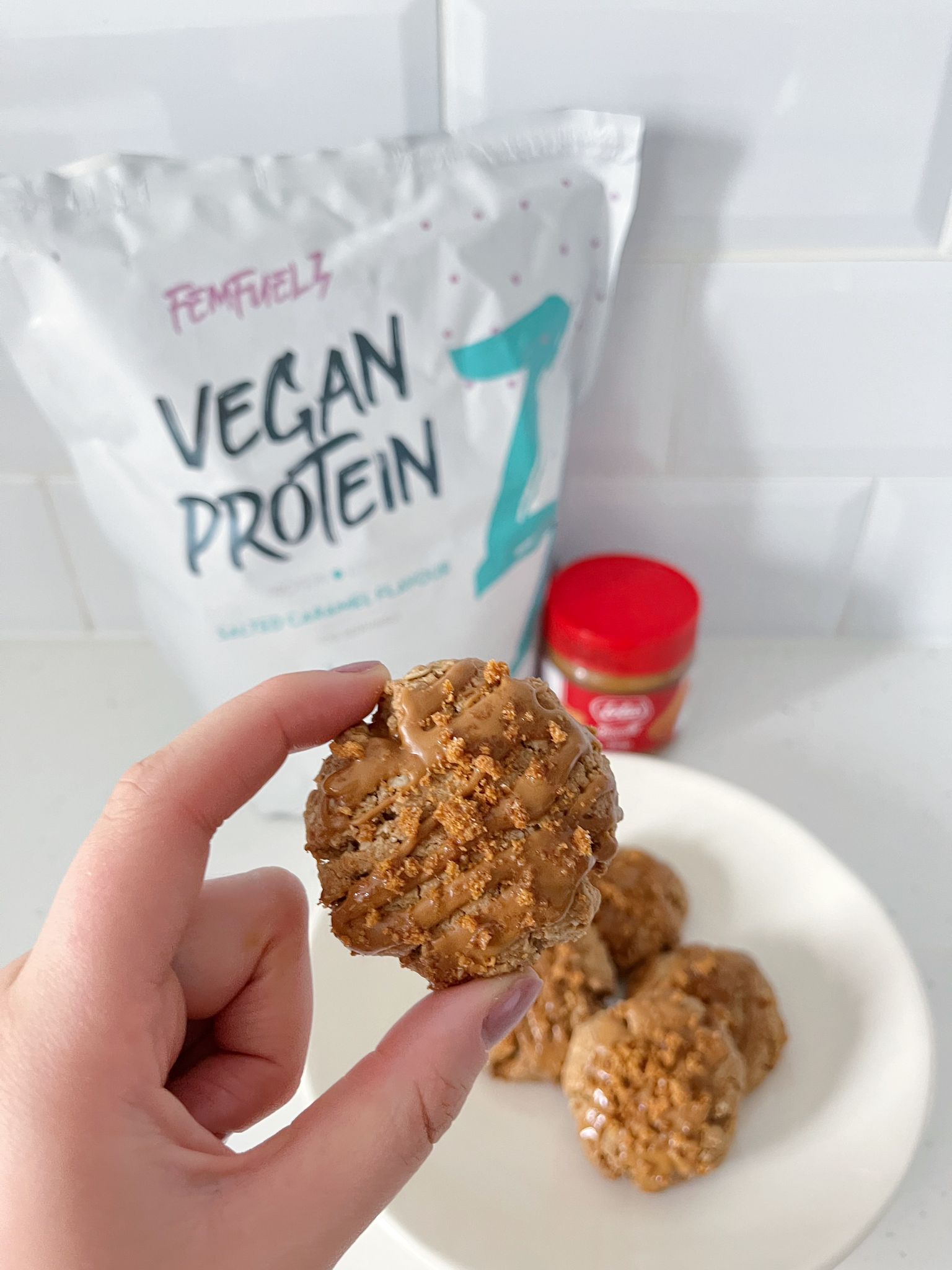 Protein Lotus Biscoff Cookies