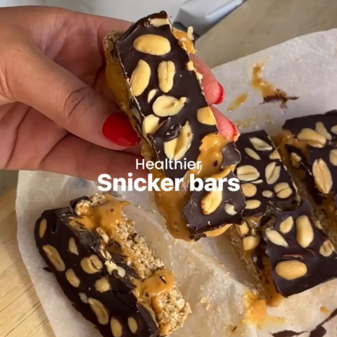 Healthier Snicker Bars