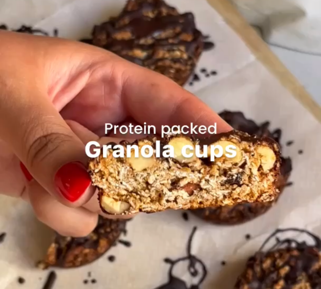 Protein Packed Granola Cups