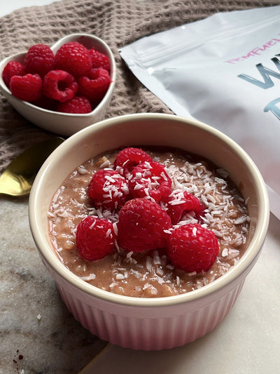 High Protein Chocolate Rice Pudding
