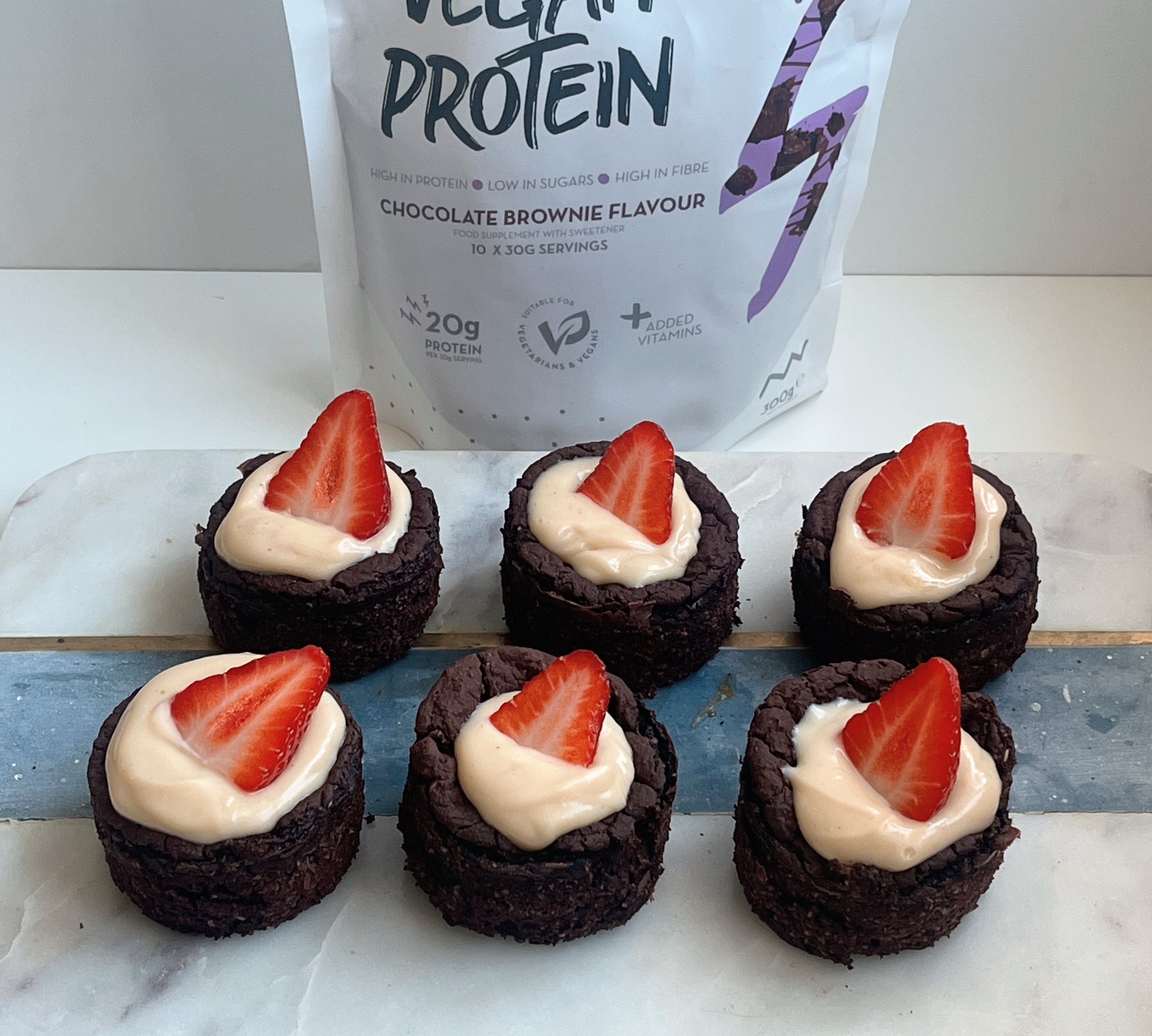 Vegan Brownie Cups 🍫