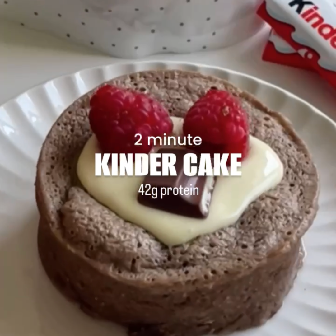 2 Minute Kinder Cake