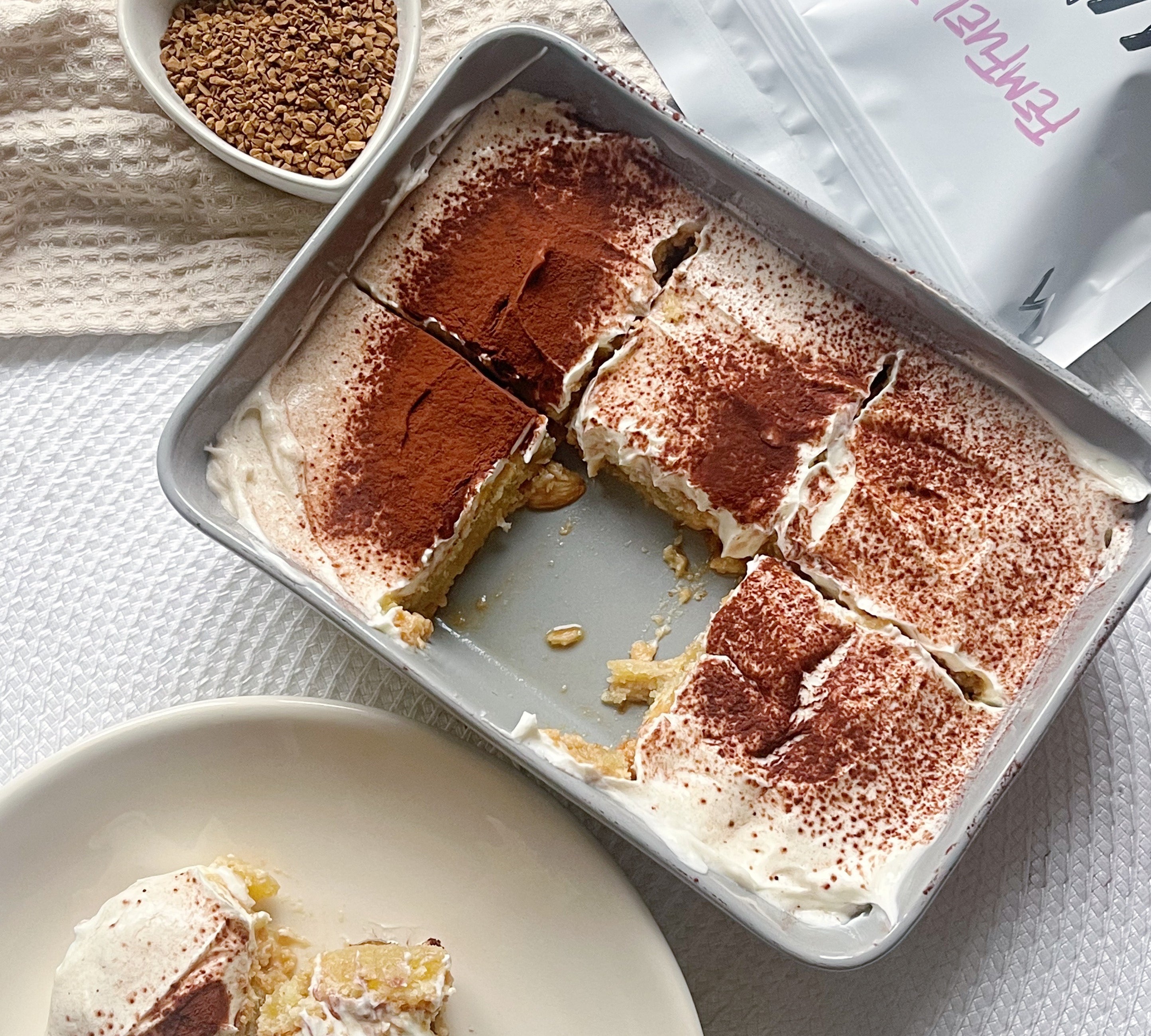 High Protein Tiramisu