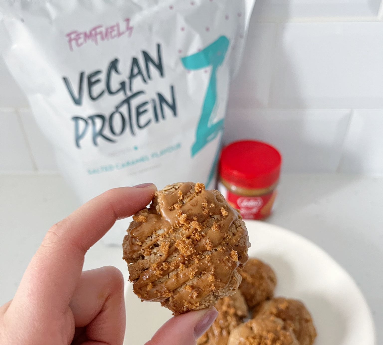 Protein Lotus Biscoff Cookies
