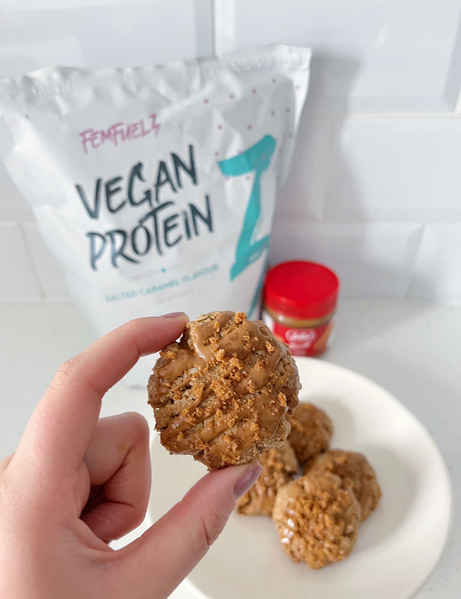 Protein Lotus Biscoff Cookies