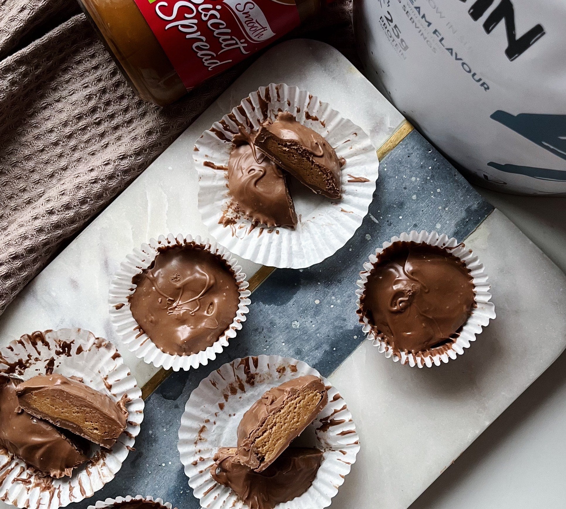 Biscoff Protein Cups !