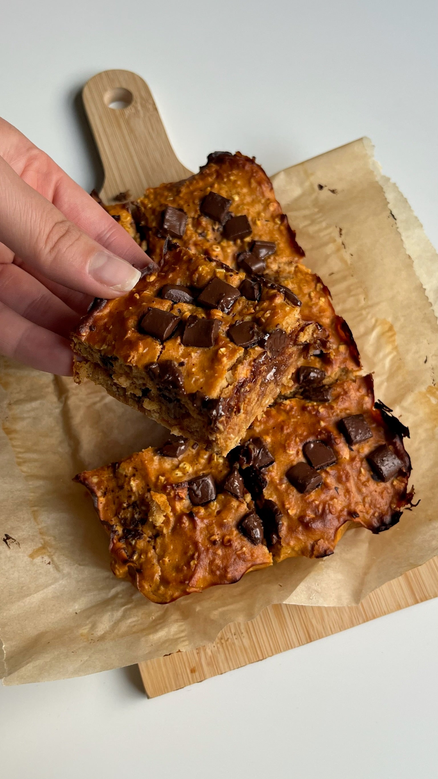 Pumpkin Spiced Oat Bars 🍁⚡️